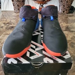 Men Jordan Why Not  Black Orange Blue Sz 9.5